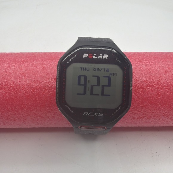 Polar Extreme Other - Polar RCX5 RUN GPS Heart Rate Monitor Running Watch Black New Battery Watch Only